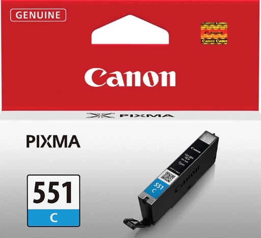 [401238] Inktcartridge Canon CLI-551 blauw