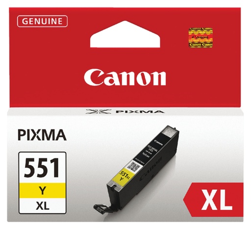 [401246] Inktcartridge Canon CLI-551XL geel