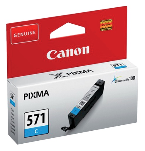 [402342] Inktcartridge Canon CLI-571 blauw