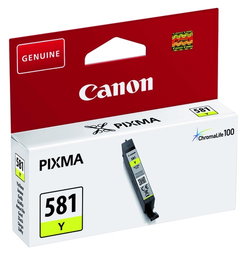 [405349] Inktcartridge Canon CLI-581 geel