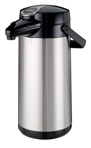 [890465] Pot isotherme Bravilor Airpot 2,2L double paroi inox
