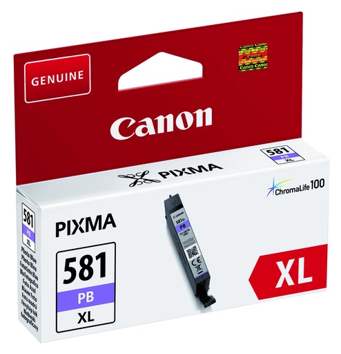 [405345] Inktcartridge Canon CLI-581XL foto blauw