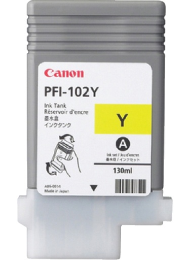 [401025] Cartouche d’encre Canon PFI-102 jaune