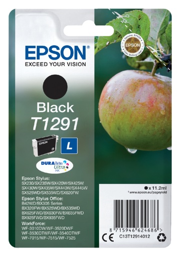 [402562] Cartouche d’encre Epson T1291 noir