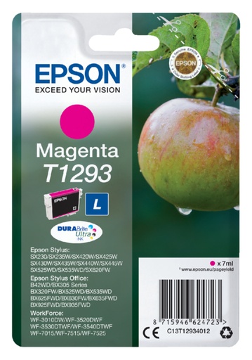 [402496] Cartouche d’encre Epson T1293 rouge