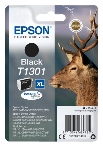 [402498] Cartouche d’encre Epson T1301 noir