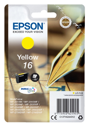 [402503] Inktcartridge Epson 16 T1624 geel