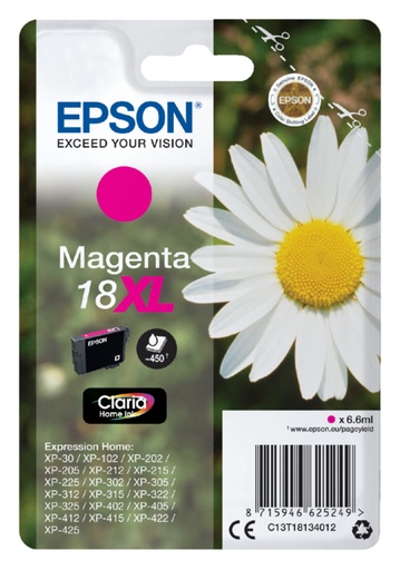 [402517] Cartouche d’encre Epson 18XL T1813 rouge