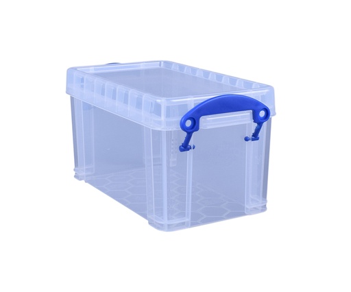 [1400257] Opbergbox Really Useful 2.1 liter 240x130x125mm transparant wit