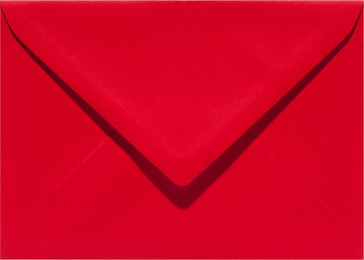 [1397916] Envelop Papicolor EA5 156x220mm rood pak à 6 stuks