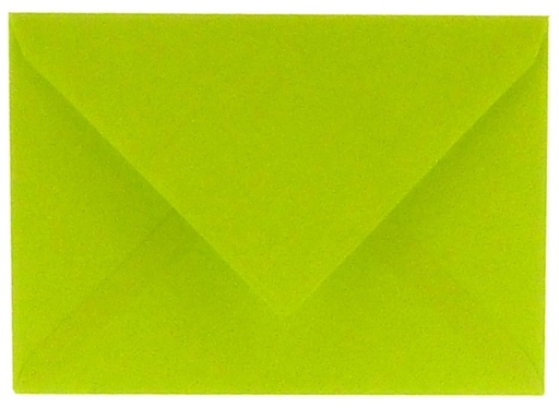 [1397942] Enveloppe Papicolor EA5 156x220mm vert pomme paquet 6 pièces