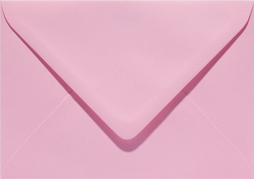 [1397945] Enveloppe Papicolor EA5 156x220mm rose bébé paquet 6 pièces
