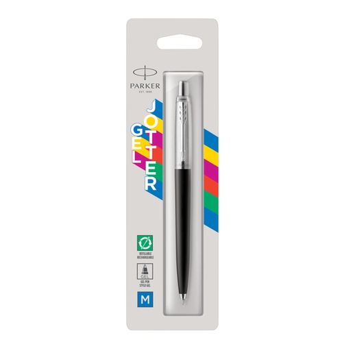 [1399011] Gelschrijver Parker Jotter Original black CT medium blister à 1 stuk