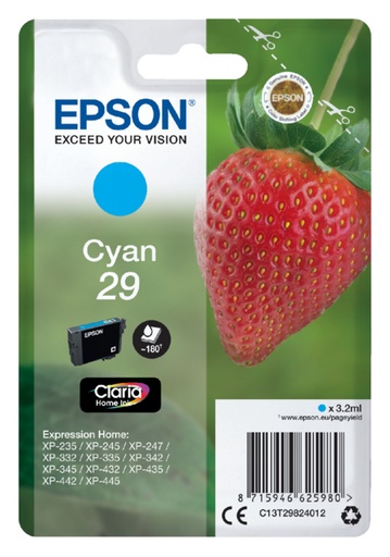 [402539] Inktcartridge Epson 29 T2982 blauw