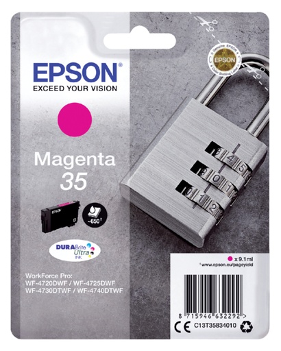 [402697] Inktcartridge Epson 35 T3583 rood