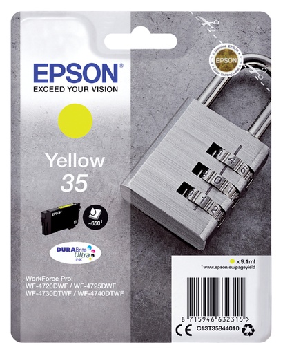 [402698] Cartouche d'encre Epson 35 T3584 jaune