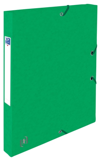 [1399730] Elastobox Oxford Top File+ A4 25mm groen