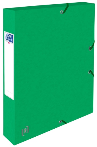 [1399739] Elastobox Oxford Top File+ A4 40mm groen