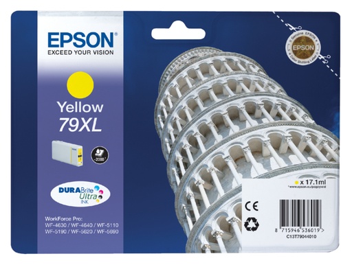 [404085] Cartouche d’encre Epson T790440 jaune