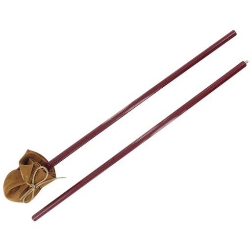 [1387567] Bâton de peintre Conda 90cm en peau de chamois