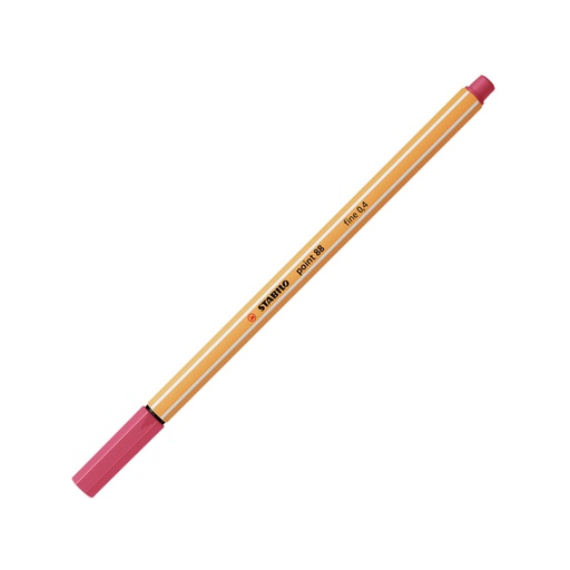 [1400818] Fineliner STABILO point 88/49 rouge fraise