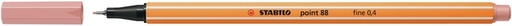 [1400821] Fineliner STABILO point 88/28 fijn donkerblush