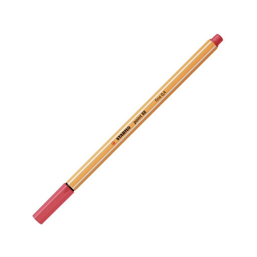 [1400828] Fineliner STABILO point 88/47 Fin rouge terracotta