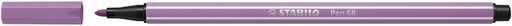 [1400815] Feutre STABILO Pen 68/62 Medium mauve glycine