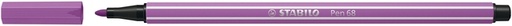 [1400826] Viltstift STABILO Pen 68/60 medium vergrijsd violet