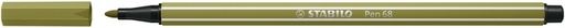 [1400827] Feutre STABILO Pen 68/37 Medium vert épinard