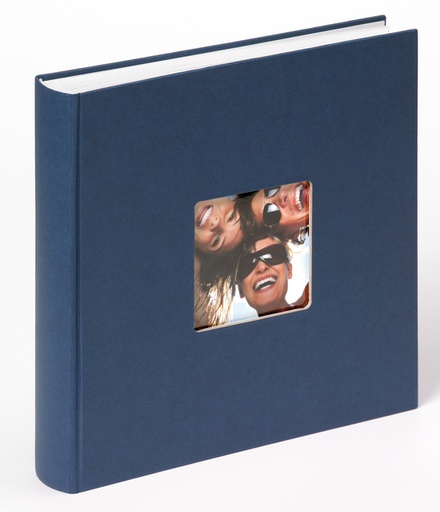 [1400849] Fotoalbum walther design Fun 30x30cm 50vel blauw