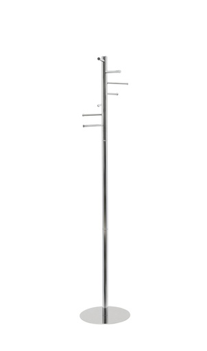 [1400059] Kapstok MAUL Caurus staand 177cm 7 haken chroom