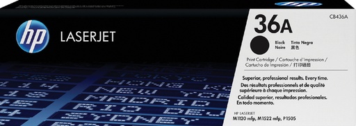 [411199] Tonercartridge HP CB436A 36A zwart