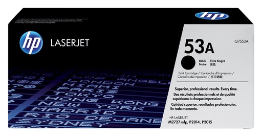 [412115] Cartouche toner HP Q7553A 53A noir