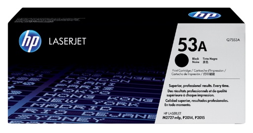 [412115] Cartouche toner HP Q7553A 53A noir