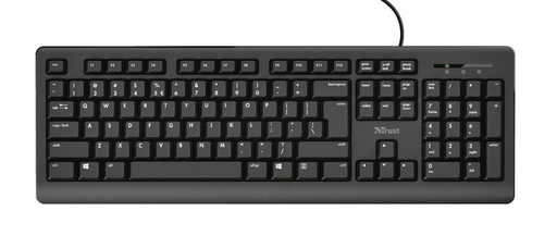 [1400589] Clavier Trust Primo QWERTY noir