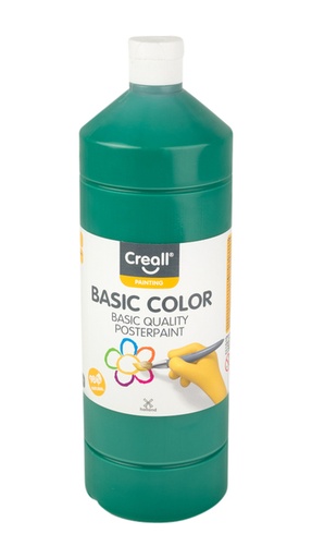 [1401524] Plakkaatverf Creall basic donkergroen 1000ml