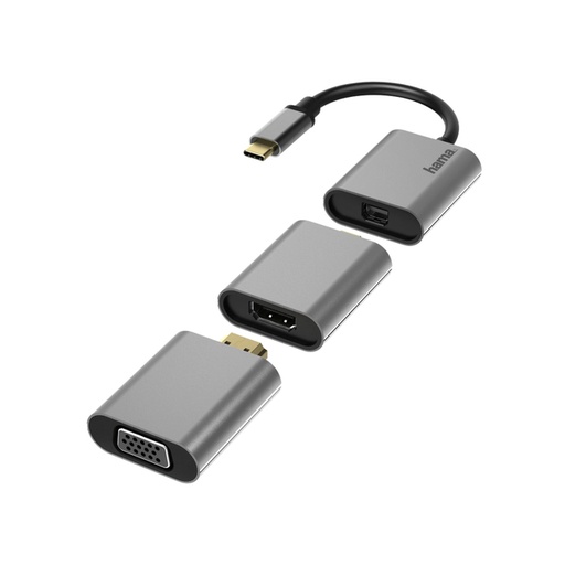 [1402120] Adapter Hama Video 6-in-1 aluminium