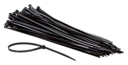 [1401816] Kabelbinders IEZZY nylon 4.8x300mm D 81mm zwart 100 stuks