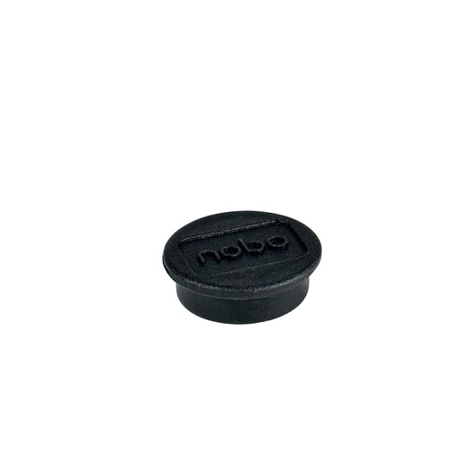 [1401566] Aimant Nobo 24mm noir 10 pièces