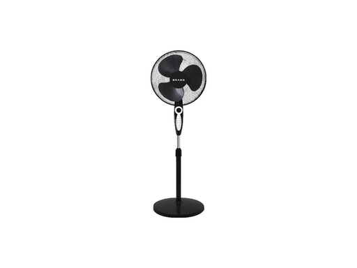 [1402373] Ventilateur sur pied BRASQ avec télécommande Ø 40cm noir