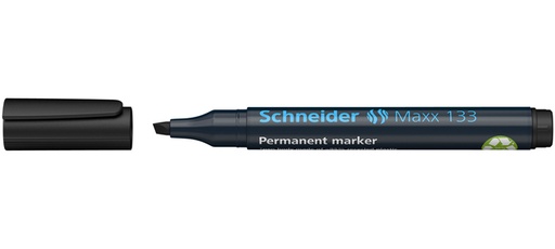 [1401605] Permanent marker Schneider Maxx 133 schuin 1-4mm zwart