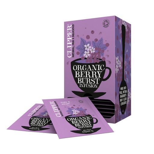 [1402147] Infusion Clipper Berry Burst Bio 25 sachets