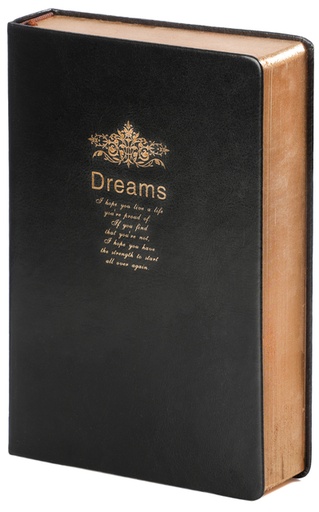 [1401569] Carnet de notes Kalpa Dreams 214x145x40mm uni noir