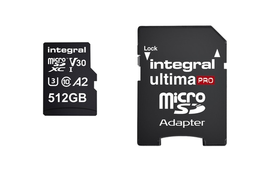 [1402306] Carte mémoire Integral micro SDXC 512Go