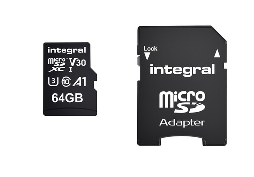 [1402309] Geheugenkaart Integral microSDXC 64GB