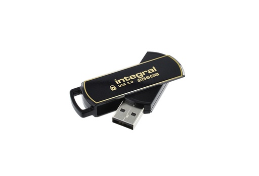 [1402316] USB-stick Integral 3.0 Secure 360 256GB zwart