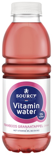 [1401589] Eau Sourcy Vitalmine Framboise Grenade bouteille 500ml