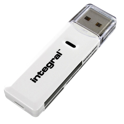 [1402318] Lecteur de cartes Integral 2.0 USB-A SD-micro SD