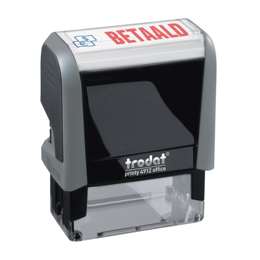[1399379] Tampon texte Trodat Printy 4912 Office 'Betaald' gris